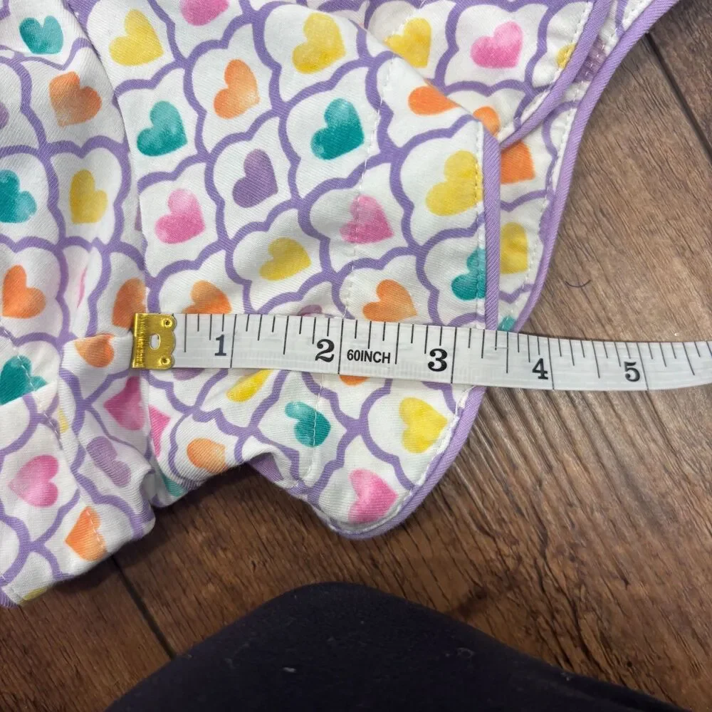 Roller Rabbit x Target Women's Geo Hearts Pajama Shorts Size 2X Scallop Hem